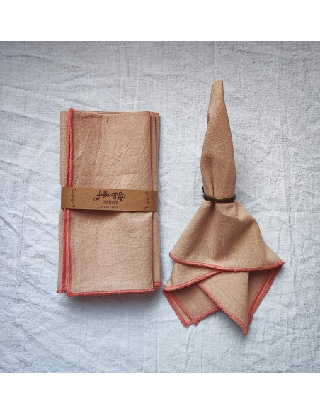 Servilletas Tusor XL Sarah  - Pack x 4