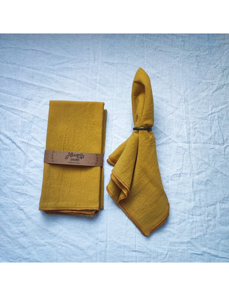 Servilletas Tusor XL Sarah  - Pack x 4