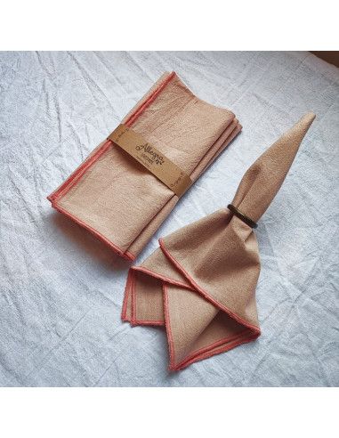 Servilletas Tusor XL Sarah  - Pack x 4