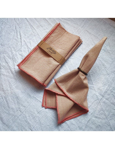 Servilletas Tusor XL Sarah  - Pack x 4