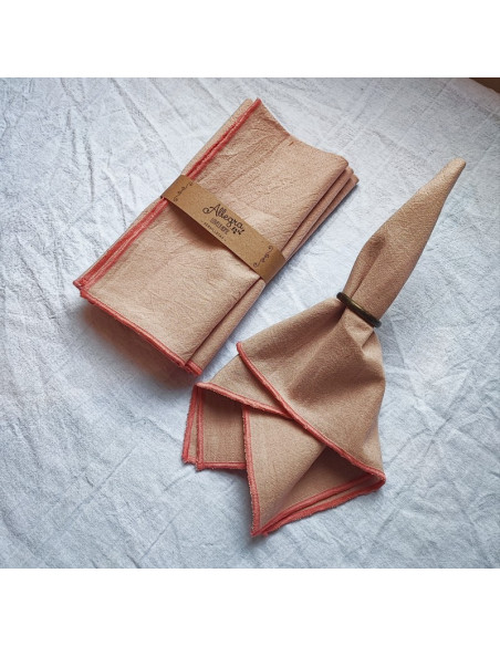 Servilletas Tusor XL Sarah  - Pack x 4