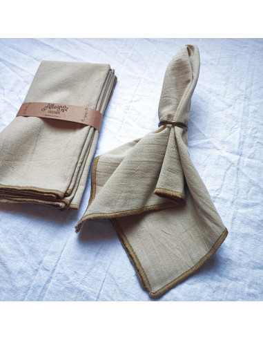 Servilletas Tusor XL Sarah  - Pack x 4