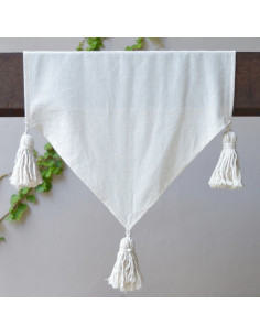 Camino de Mesa - Borlas Macramé Puntas