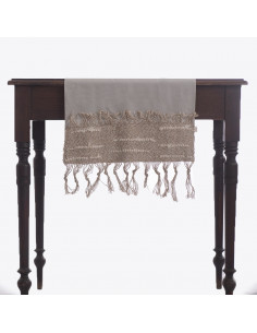 Camino de Mesa -  Puntas Telar Artisan Yute