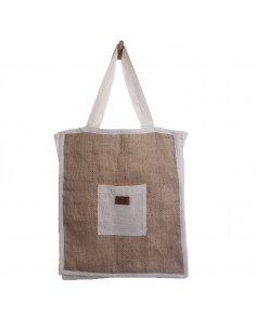 Bolso Matero Rustic Chic Arpillera