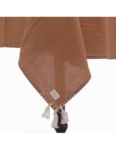 Mantel de Tusor Carmina I - Pespunte Esquinas