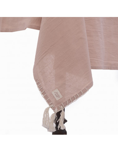 Mantel de Tusor Carmina I - Pespunte Esquinas