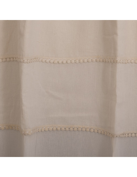 Cortina de Baño: Paz Guipiur Pompon mini