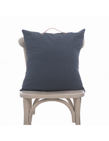 Almohadón Cuadrado  - Manijon Cuero