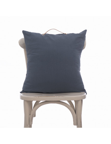 Almohadón Cuadrado  - Manijon Cuero