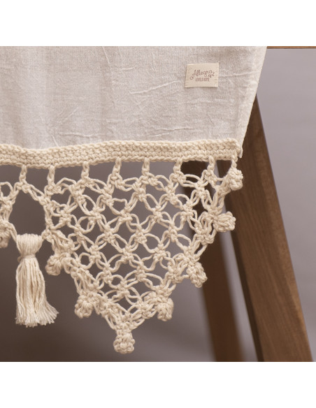 Camino de Mesa -  Flower  Crochet Gasa