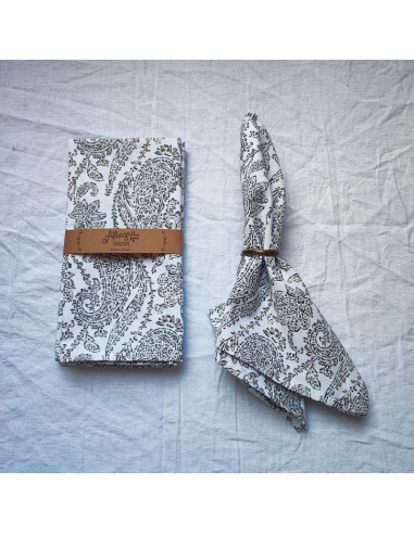 Servilletas Percal Estampados X 4