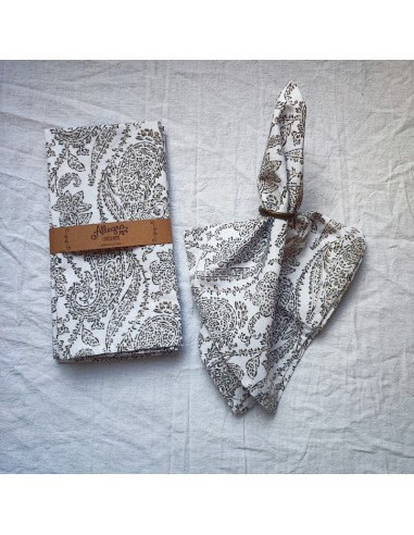 Servilletas Percal Estampados X 4