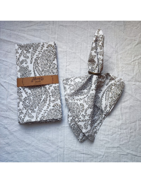 Servilletas Percal Estampados X 4