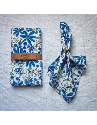 Servilletas Percal Estampados X 4