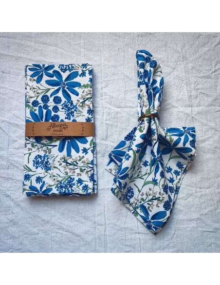 Servilletas Percal Estampados X 4