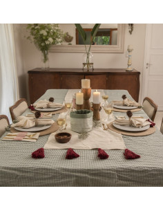 Camino XL Borlas Rojas 2