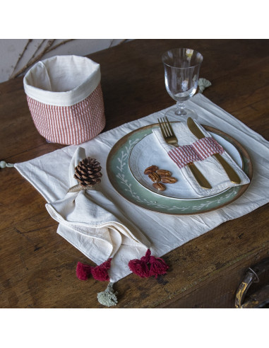 Servilletas - Borlas