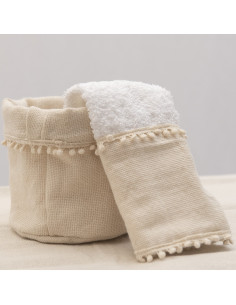 Contenedor  & Toalla de Mano - Guipiur