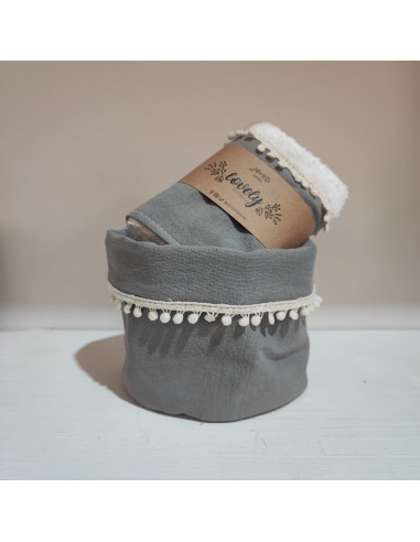 Contenedor  & Toalla de Mano - Guipiur