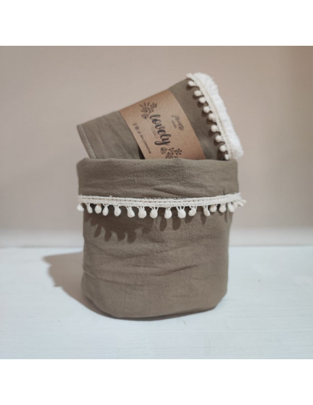 Contenedor  & Toalla de Mano - Guipiur