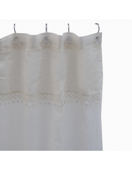 Cortina de Baño: Paz Guipiur Red