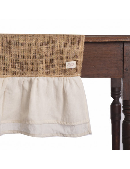 Camino de Mesa - Arpillera 2 Volados