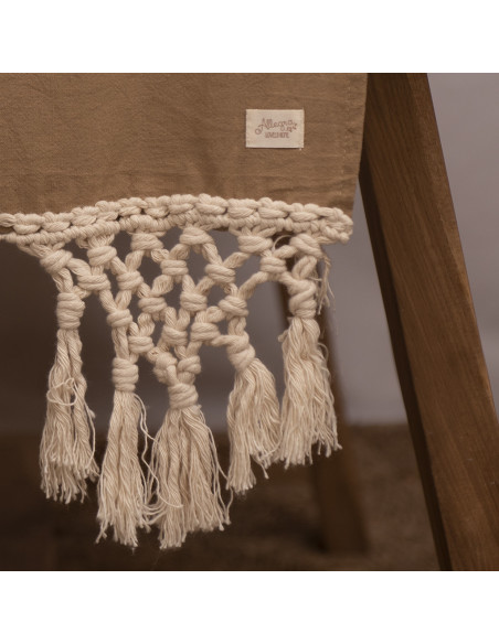 Camino de Mesa  Macramé  Rombos Nuevo