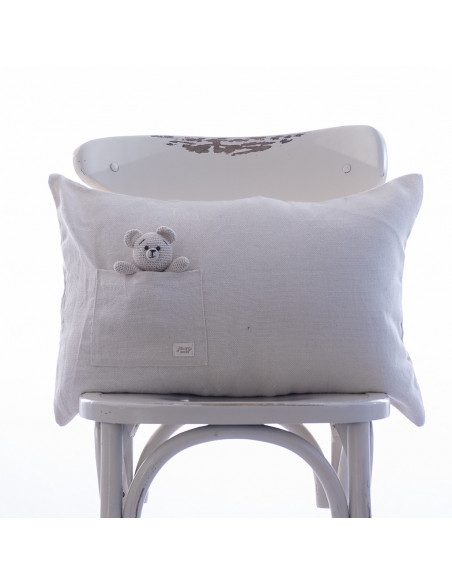 Bear Pillow Panama - 40 x 60