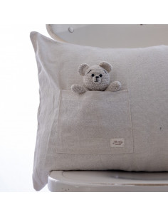 Bear Pillow Panama - 40 x 60