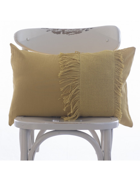 Combo Almohadon Aplique  Telar - 2 x 40 x 60