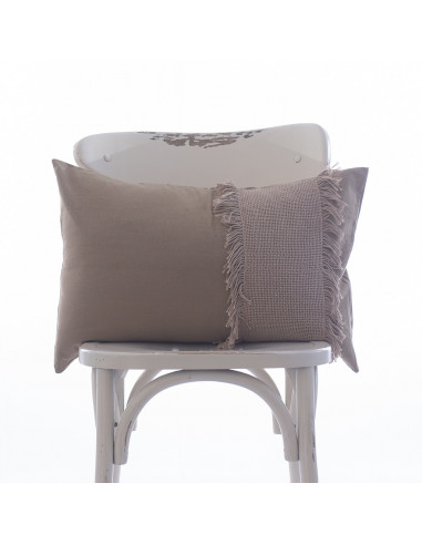 Combo Almohadon Aplique  Telar - 2 x 40 x 60