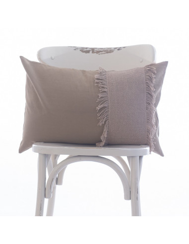 Combo Almohadon Aplique  Telar - 2 x 40 x 60