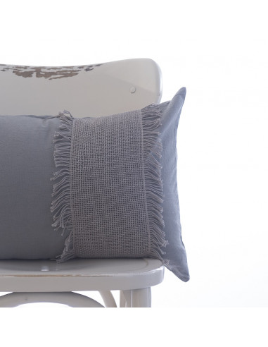 Combo Almohadon Aplique  Telar - 2 x 40 x 60