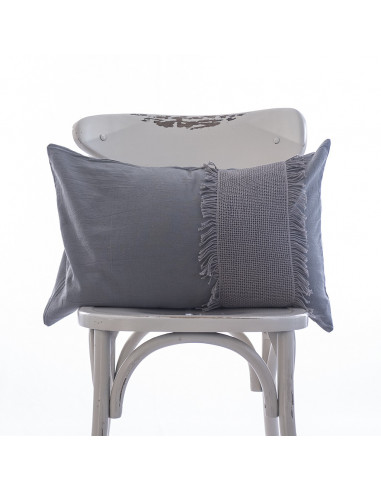 Combo Almohadon Aplique  Telar - 2 x 40 x 60