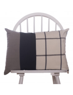 Combo Almohadón Noa - Combinado  Cuadros y Tusor 2