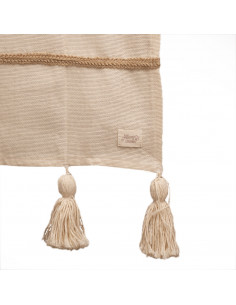 Camino de Mesa -   Panamá, cinta de yute & Borlas
