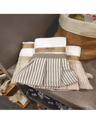 Pack de Repasadores x2 - Volado Mil Rayas y Faja Lisa