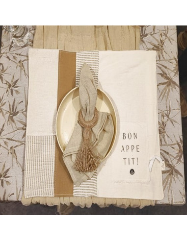 Individuales Patchwork x4