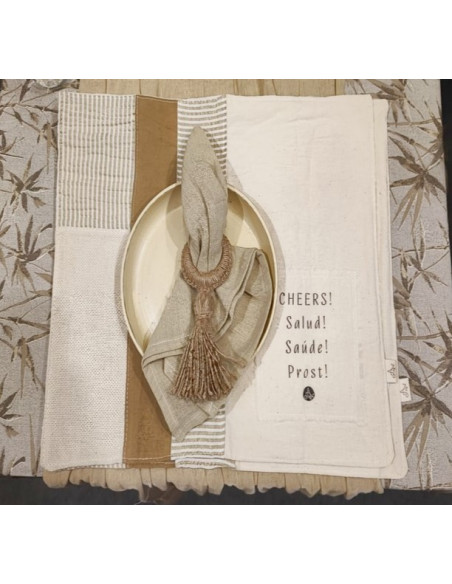 Individuales Patchwork x4