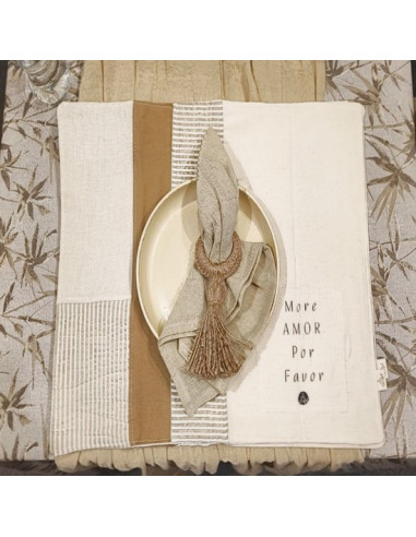 Individuales Patchwork x4