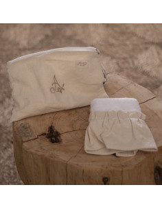 Neceser Bordado Allegra  + Mini Toalla + Aroma