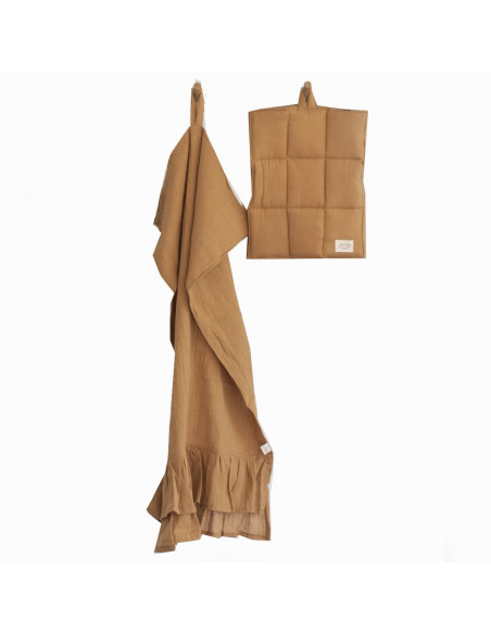 Set de Agarradera Matelasé + Paños Fiore