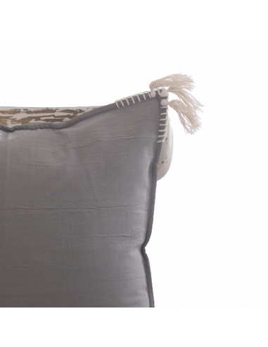 Combo Almohadones:  Carmina III -  Pespunte  & Borlitas Esquineros