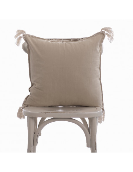 Combo Almohadones:  Carmina III -  Pespunte  & Borlitas Esquineros