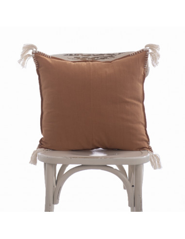 Combo Almohadones:  Carmina III -  Pespunte  & Borlitas Esquineros