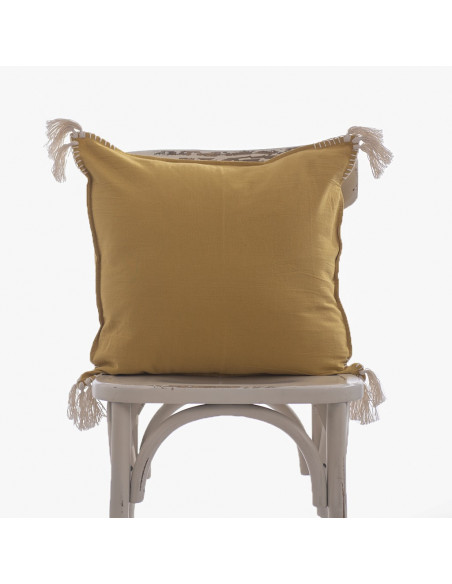 Combo Almohadones:  Carmina III -  Pespunte  & Borlitas Esquineros