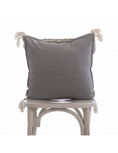 Combo Almohadones:  Carmina III -  Pespunte  & Borlitas Esquineros