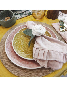 Servilletas Camila Tusor y Volados Gasa x 4 2