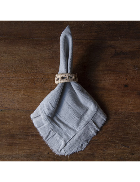 Servilletas Camila Tusor y Volados Gasa x 4